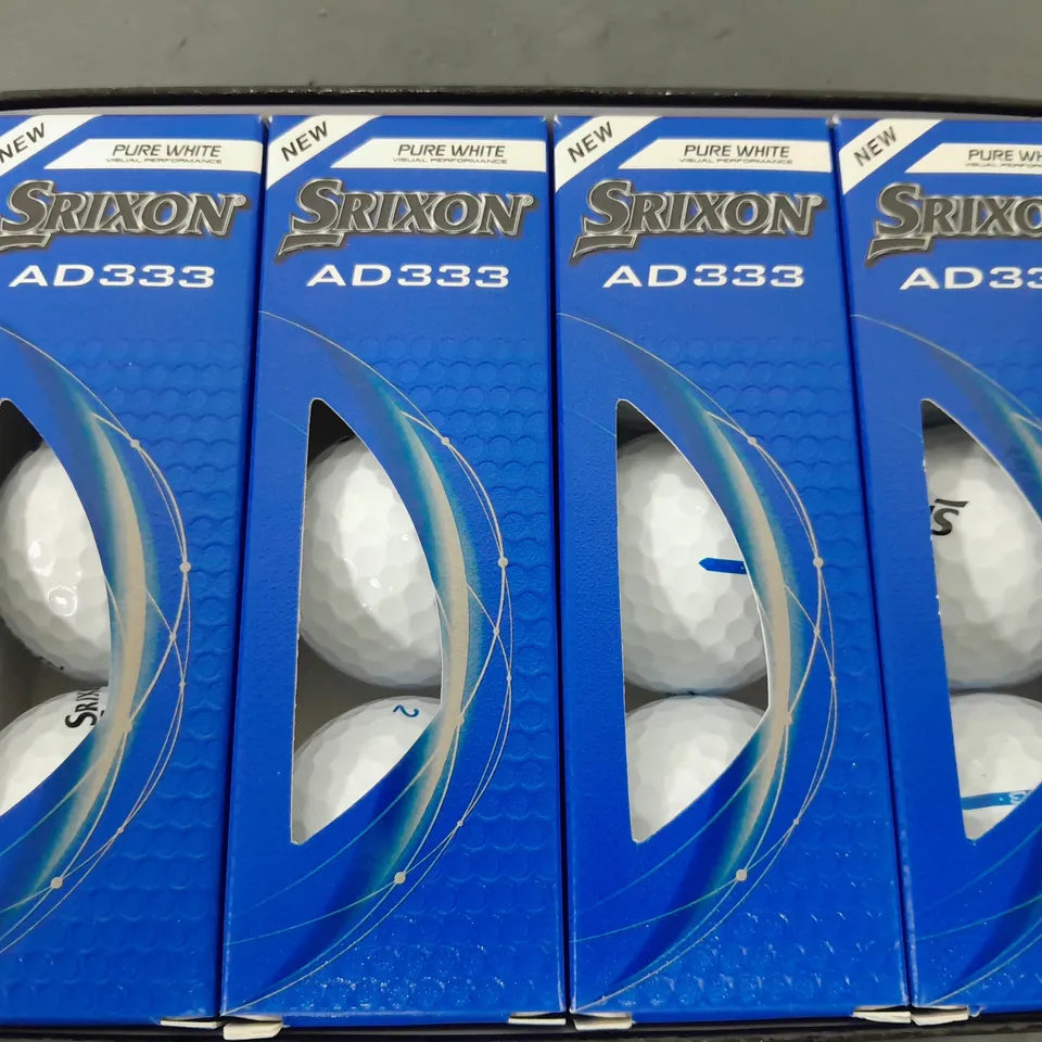 BOXED SRIXON AD333 GOLF BALLS | WHITE