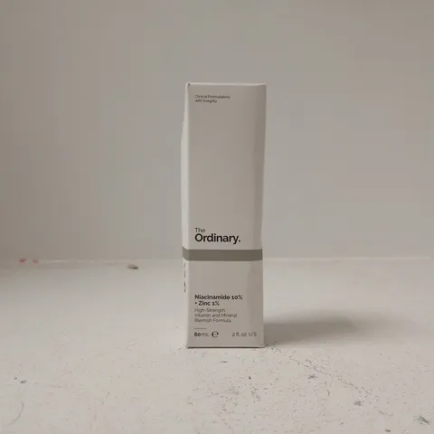 THE ORDINARY NIACINAMIDE 10% + ZINC 1% SERUM – 60 ML (BOXED)
