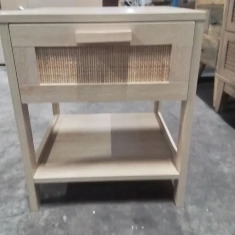 BERNBAUM 1 DRAWER BEDSIDE TABLE 