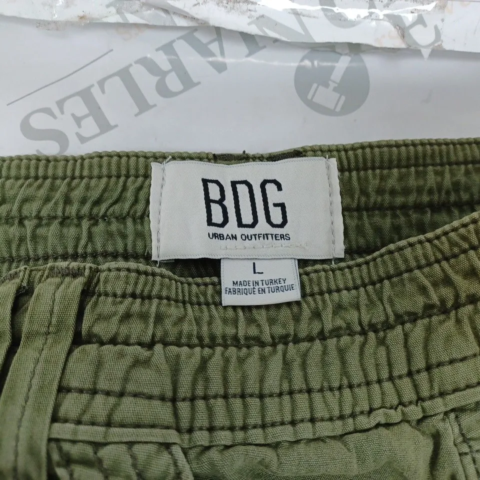 BDG URBAN OUTFITTERS GREEN MINI DRESS- LARGE