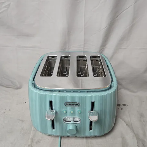 DELONGHI BALLERINA 4-SLICE TOASTER - GREEN