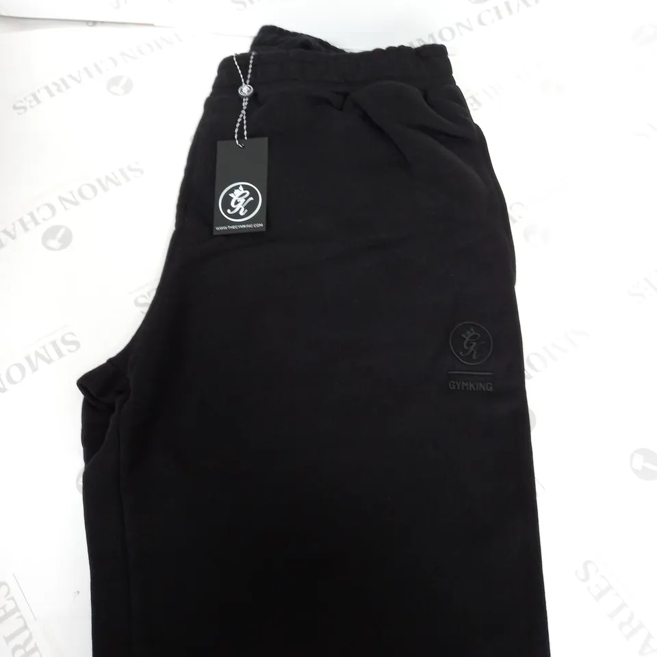 GYMKING FLEECED TRACKSUIT BOTTOMS SIZE XL