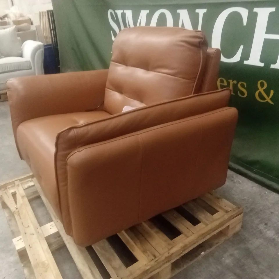 QUALITY DESIGNER ITALIAN MADE BOLZANO POWER RECLINER LEATHER ARMCHAIR