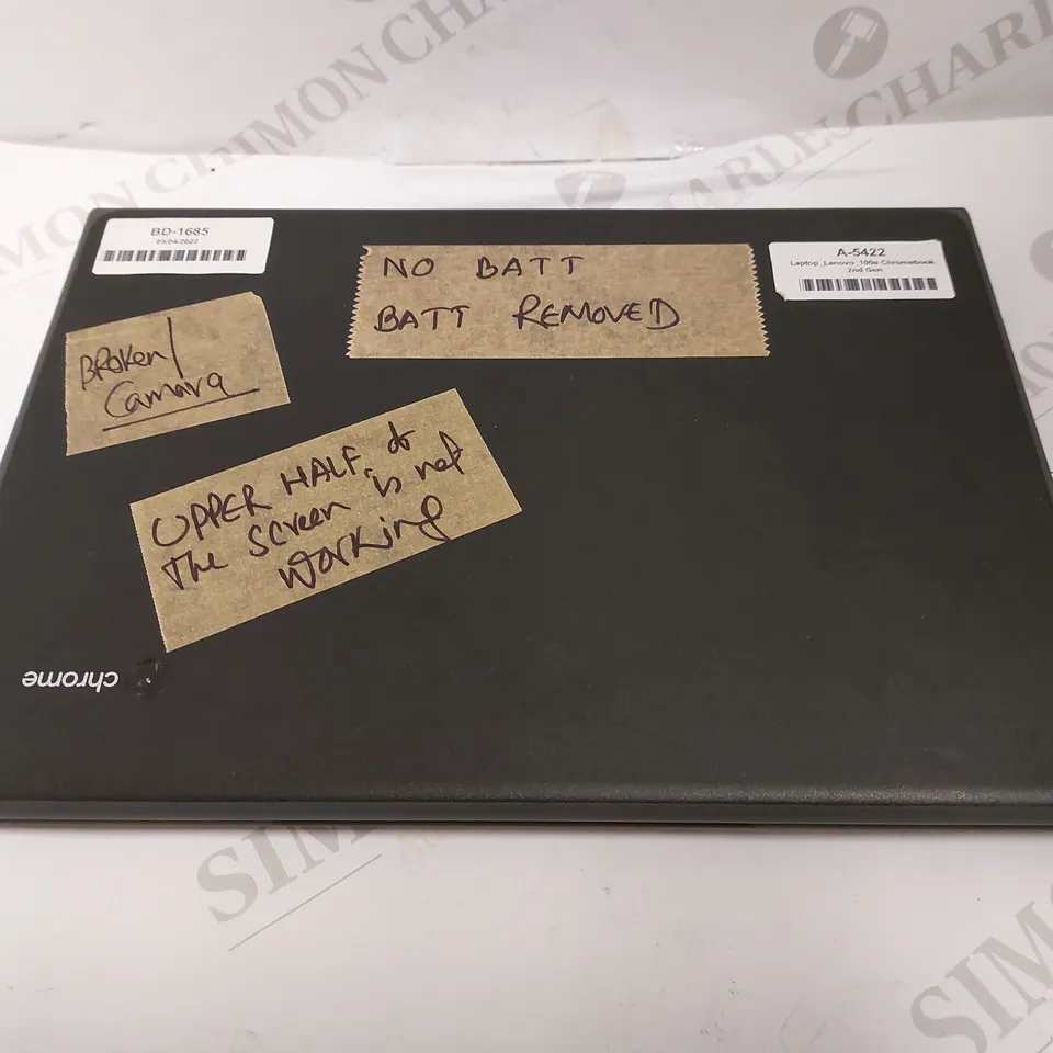 LENOVO CHROMEBOOK 100E LAPTOP - 2ND GENERATION