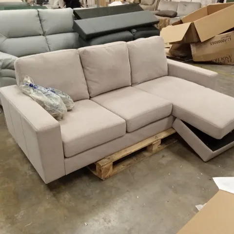 BALTIMORE L-SHAPE CORNER SOFA, CHAMPAGNE CLASSIC VELVET