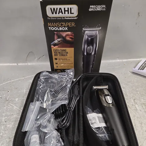BOXED WAHL MANSCAPER BODY HAIR TRIMMER 