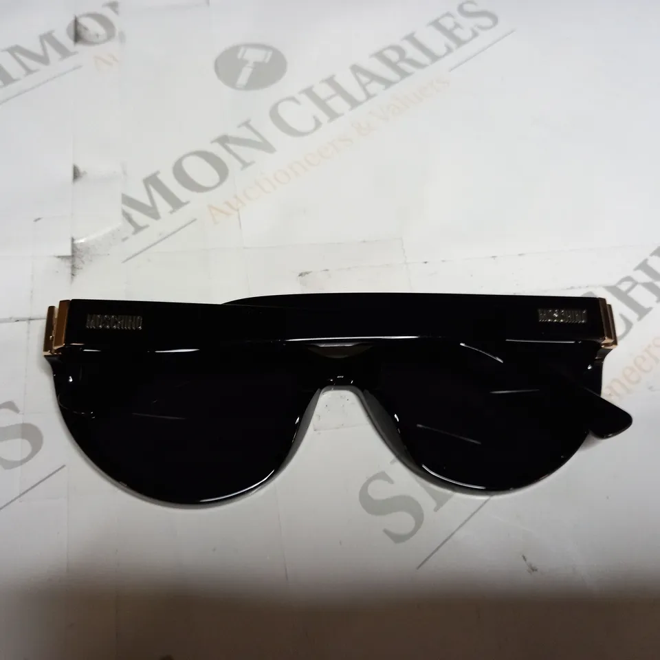 MOSCHINO WOMENS BLACK CAT EYE SUNGLASSES 