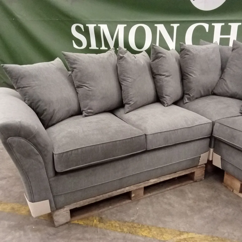 DURY FABRIC CORNER GROUP SCATTER BACK SOFA RRP £999