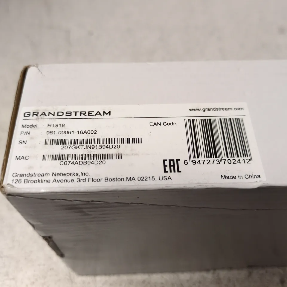 GRANDSTREAM HT818 ATA ADAPTER
