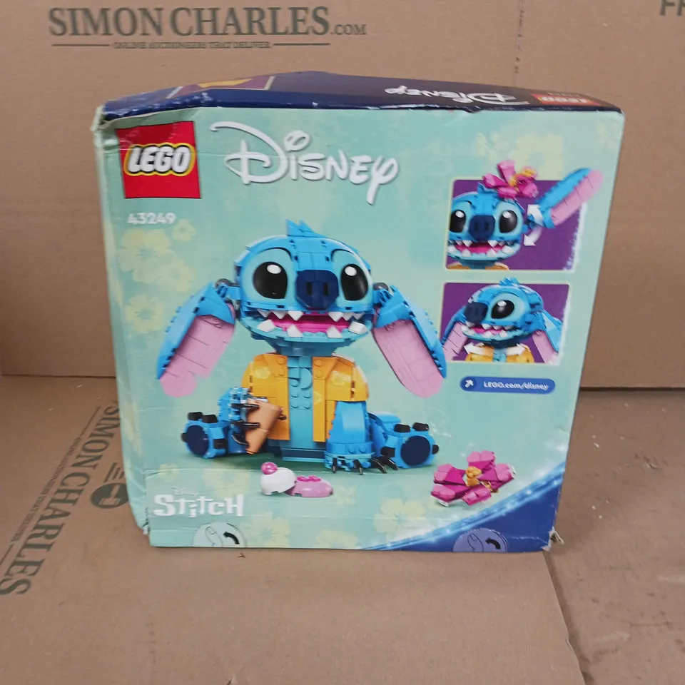 BOXED LEGO DISNEY STITCH 43249 RRP £44.99