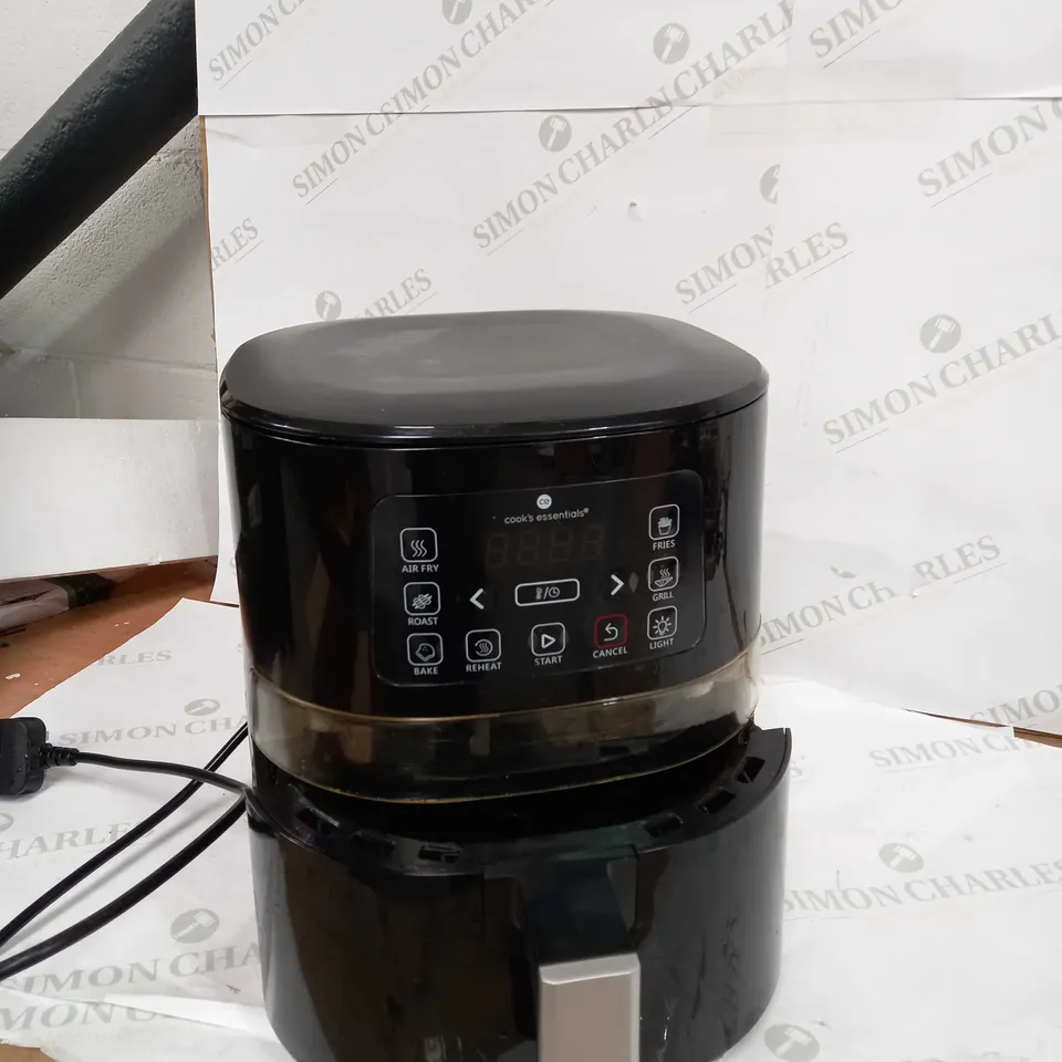 COOK'S ESSENTIALS 4.0L AIR FRYER - BLACK