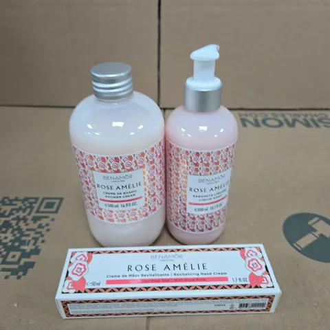 BENAMΓR ROSE AMΓLIE HAND CREAM TRIO