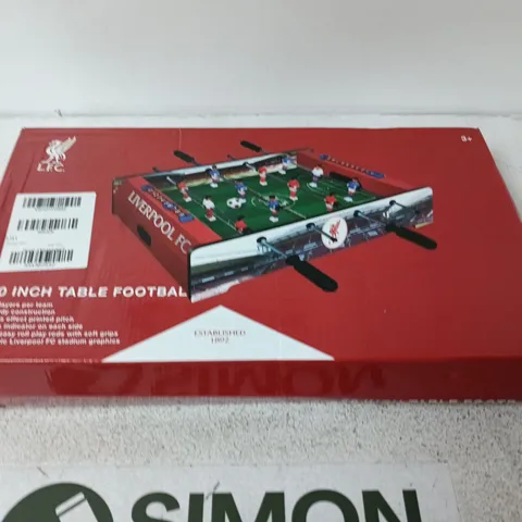 20 INCH TABLE FOOTBALL (FOOSBALL) – LIVERPOOL FC BOXED