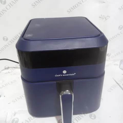 COOK'S ESSENTIALS 5.8L AIR FRYER IN NAVY