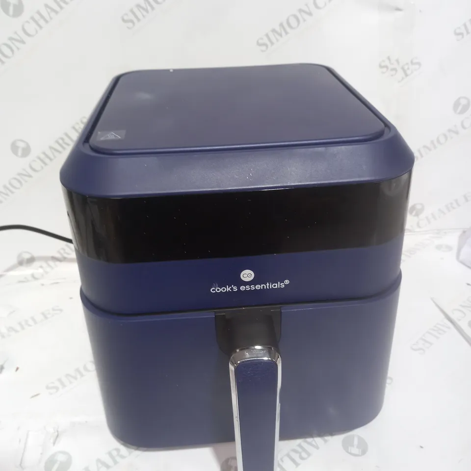 COOK'S ESSENTIALS 5.8L AIR FRYER IN NAVY