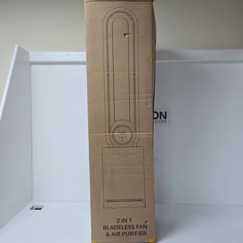 2-IN-1 BLADELESS FAN & AIR PURIFIER β BOXED