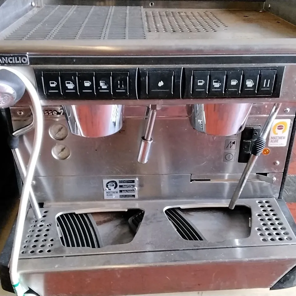 RANCILIO BARISTA 2 STATION COFFEE MACHINE 