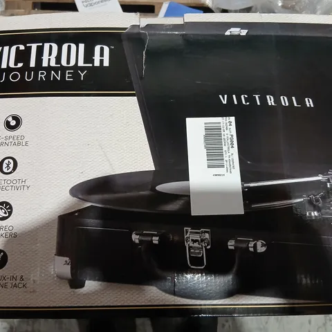 VICTROLA JOURNEY TURNTABLE – 3-SPEED, BLUETOOTH – BOXED