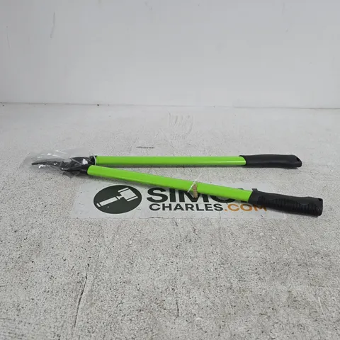 GARDEN PRUNING SHEARS NEON GREEN HANDLES