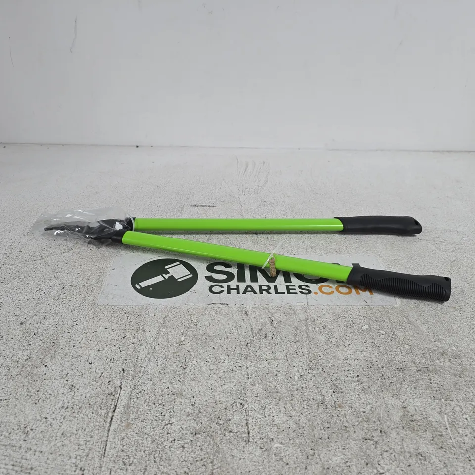 GARDEN PRUNING SHEARS NEON GREEN HANDLES