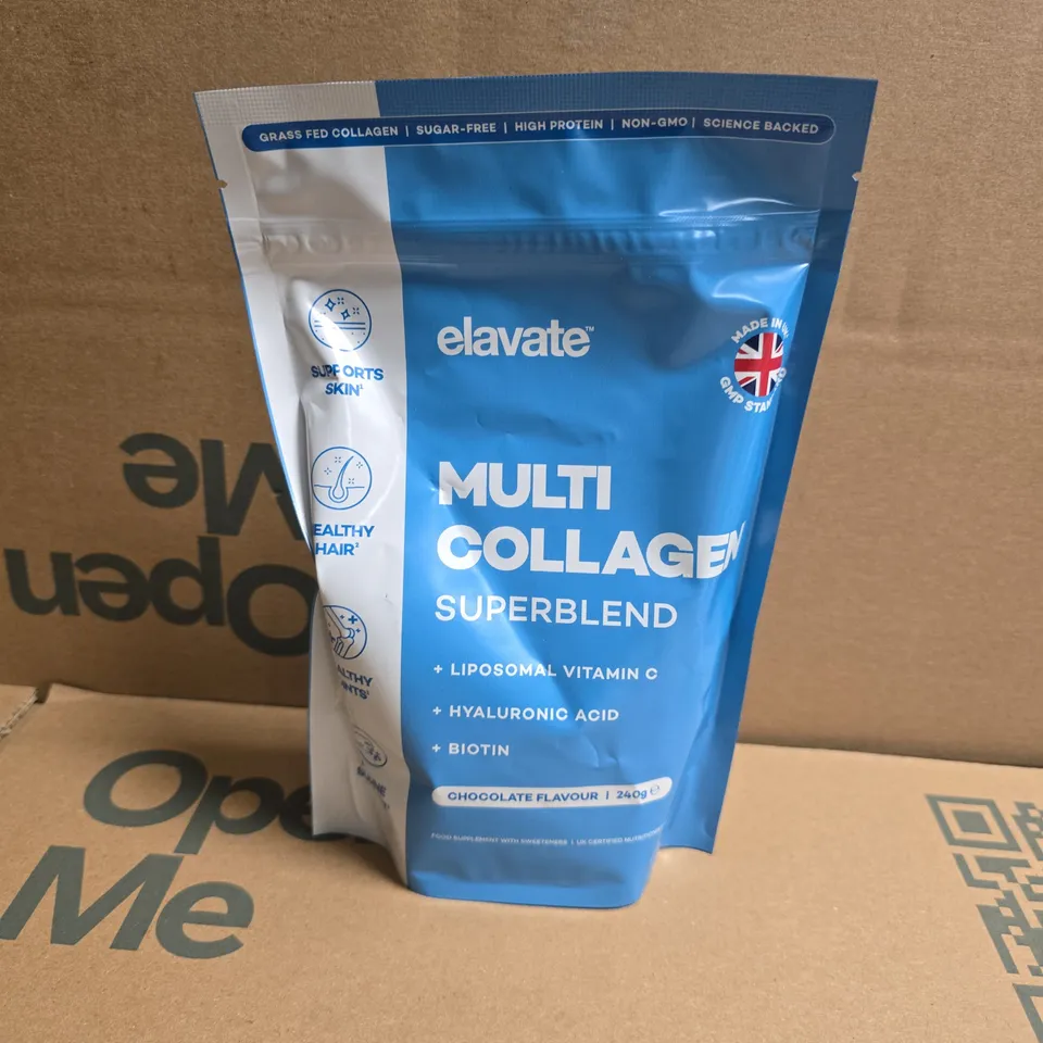 ELAVATE MULTI COLLAGEN SUPERBLEND CHOCOLATE FLAVOUR (240G)