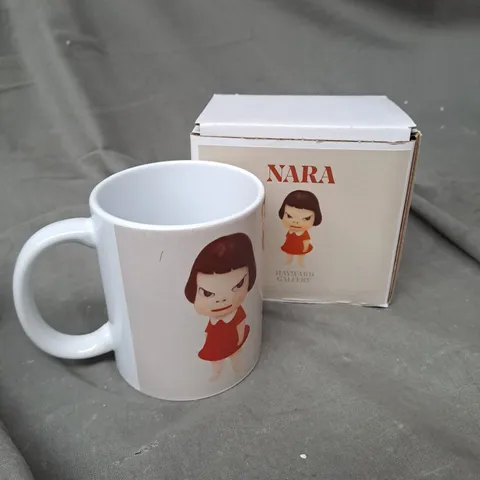 BOXED HAYWARD GALLERY MISSING IN ACTION YOSHIMOTO NARA MUG 