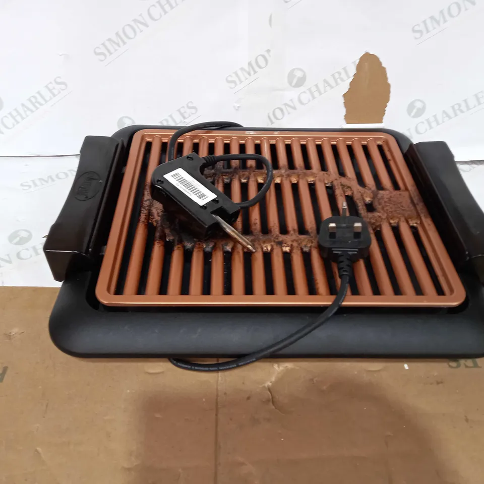GOTHAM STEEL COPPER NON-STICK ELECTRIC INDOOR GRILL