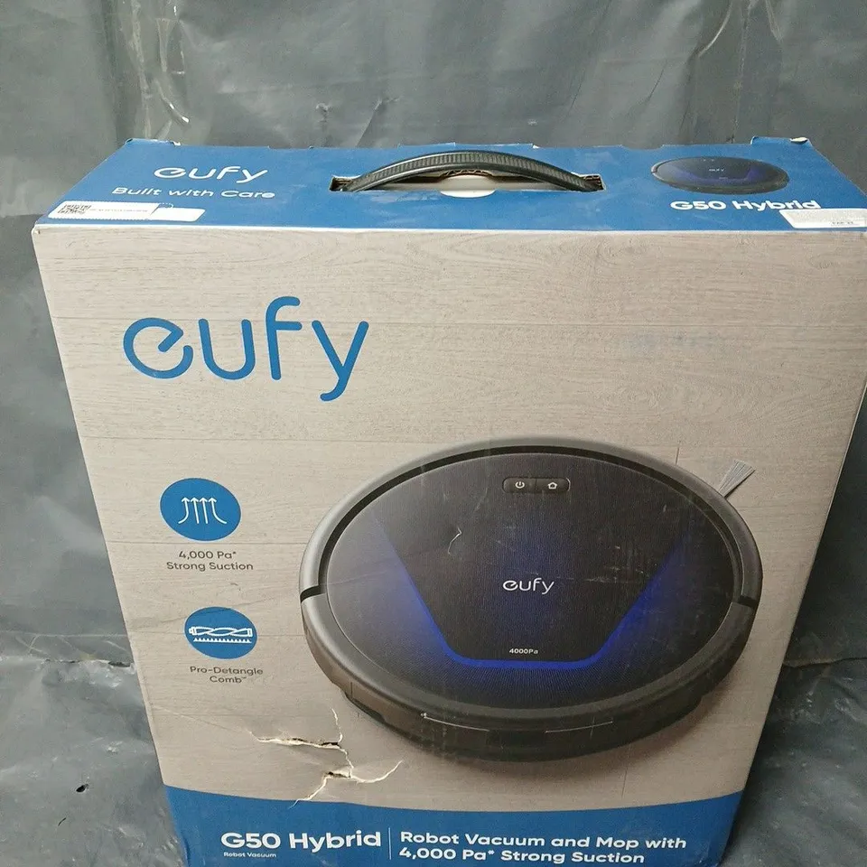 BOXED EUFY G50 HYBRID ROBOT VACUUM 