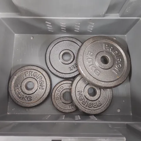 PROIRON WEIGHT PLATES - VARIOUS WEIGHTS