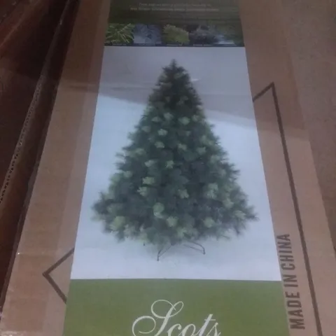 BOXED SCOTS PINE 150CM CHRISTMAS TREE