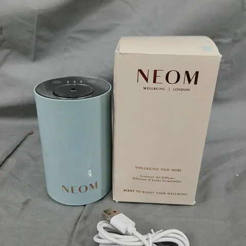NEOM WELLBEING POD MINI DIFFUSER – LIGHT BLUE