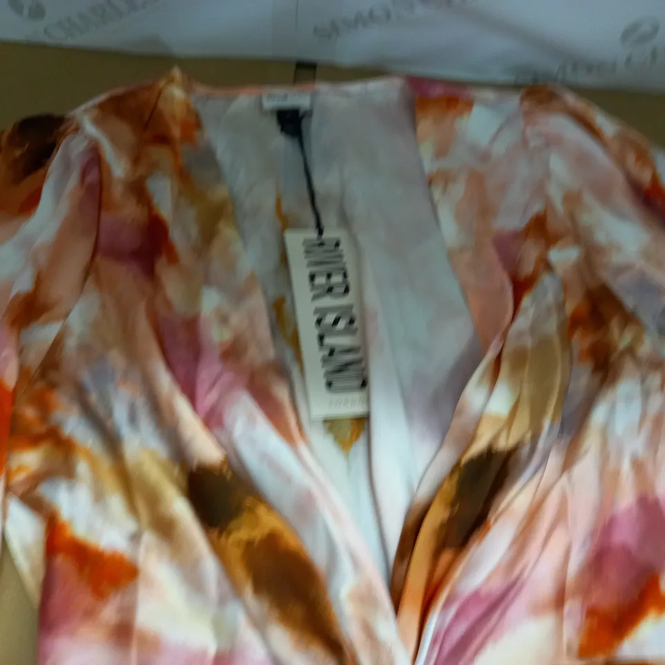 RIVER ISLAND LONG SLEEVE DRESS - UK 12