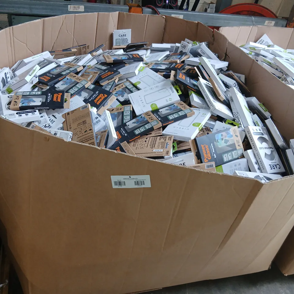 PALLET CONSISTING OF A LARGE QUANTITY OF ASSORTED PHONES CASES TO INCLUDE; CARE AND PANZER GLASS