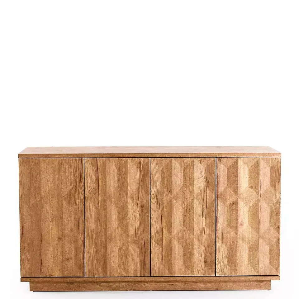 BOXED ATMA SIDEBOARD - MID OAK (2 BOXES) RRP £279