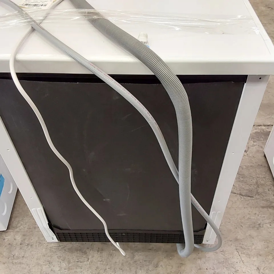COMFEE' FREESTANDING DISHWASHER FD1435E-W WITH 14 PLACE SETTINGS, FULL SIZE, 44DB, WIDE LED DISPLAY, DELAY START, HALF LOAD FUNCTION, FLEXIBLE RACKS, WHITE