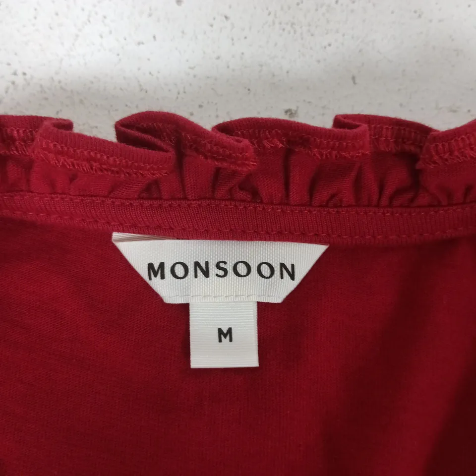 MONSOON RED DRESS – UK M