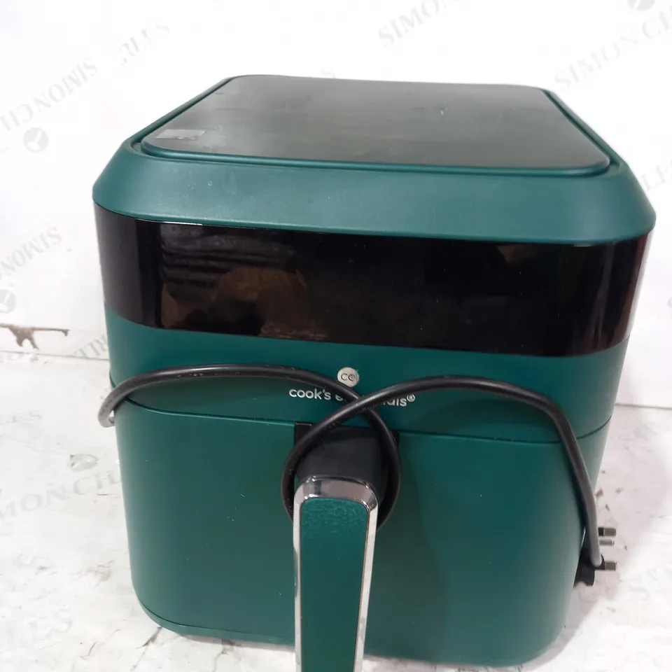 COOKS ESSENTIALS AIR FRYER - EMERALD