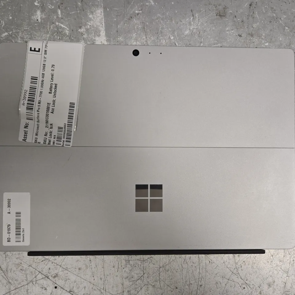 MICROSOFT SURFACE PRO 5