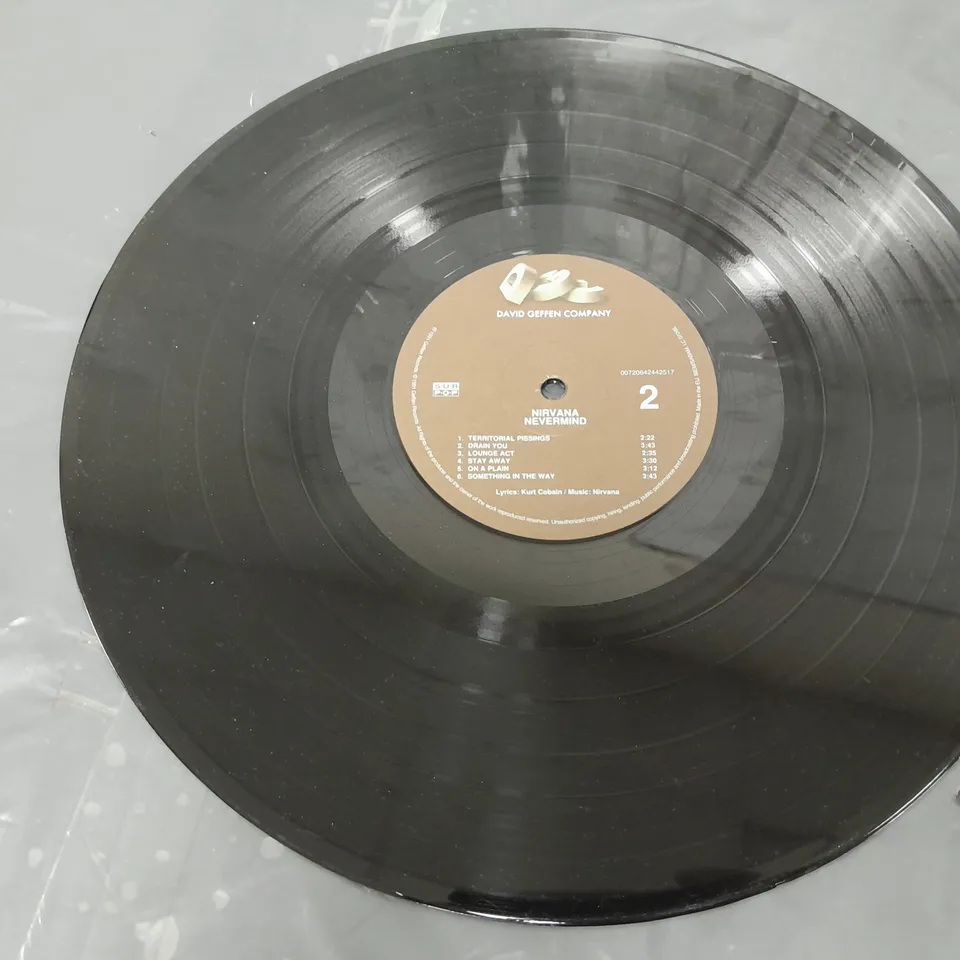 NIRVANA NEVERMIND VINYL 