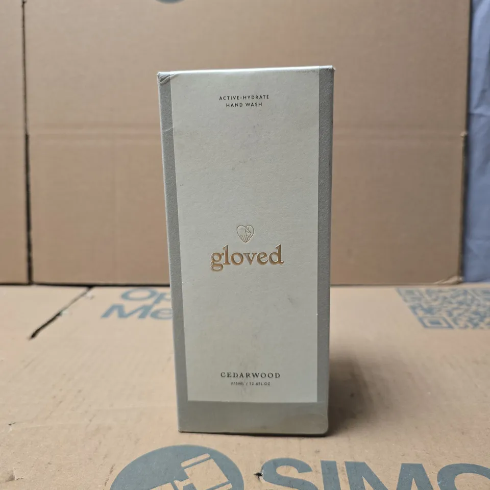 GLOVED CEDARWOOD HAND WASH 375ML BOXED