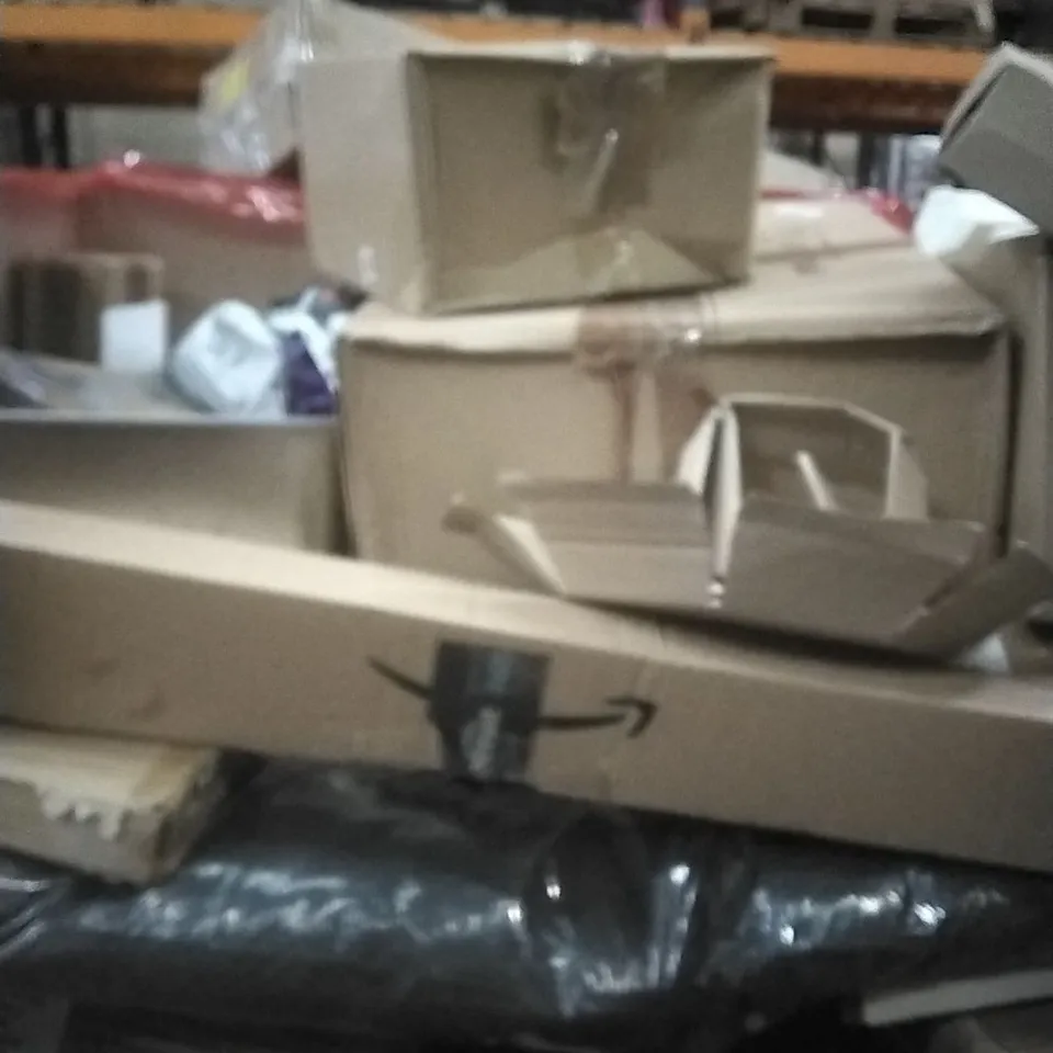 PALLET OF ASSORTED ITEMS TO INCLUDE; COOKING PAN, ELECTRIC AQUARIUM CLEANER