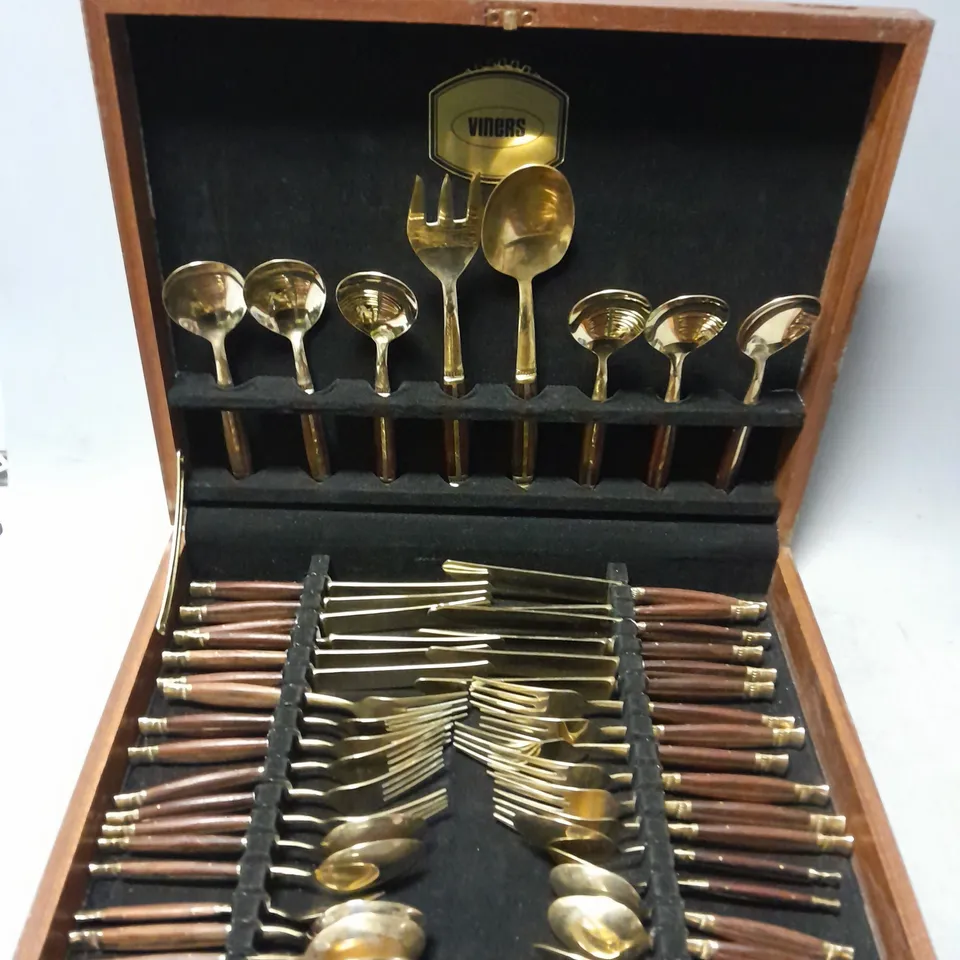 VINERS CUTLERY SET FOR 6 PEOPLE 