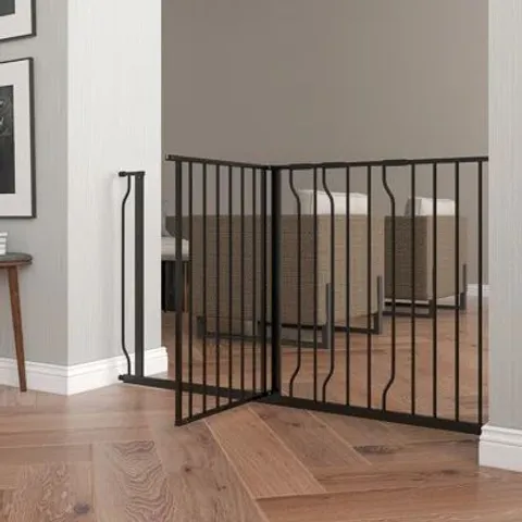 BOXED METAL PRESSURE MOUNTED PET GATE
