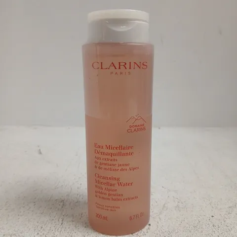 CLARINS PARIS CLEANSING MICELLAR WATER 200ML