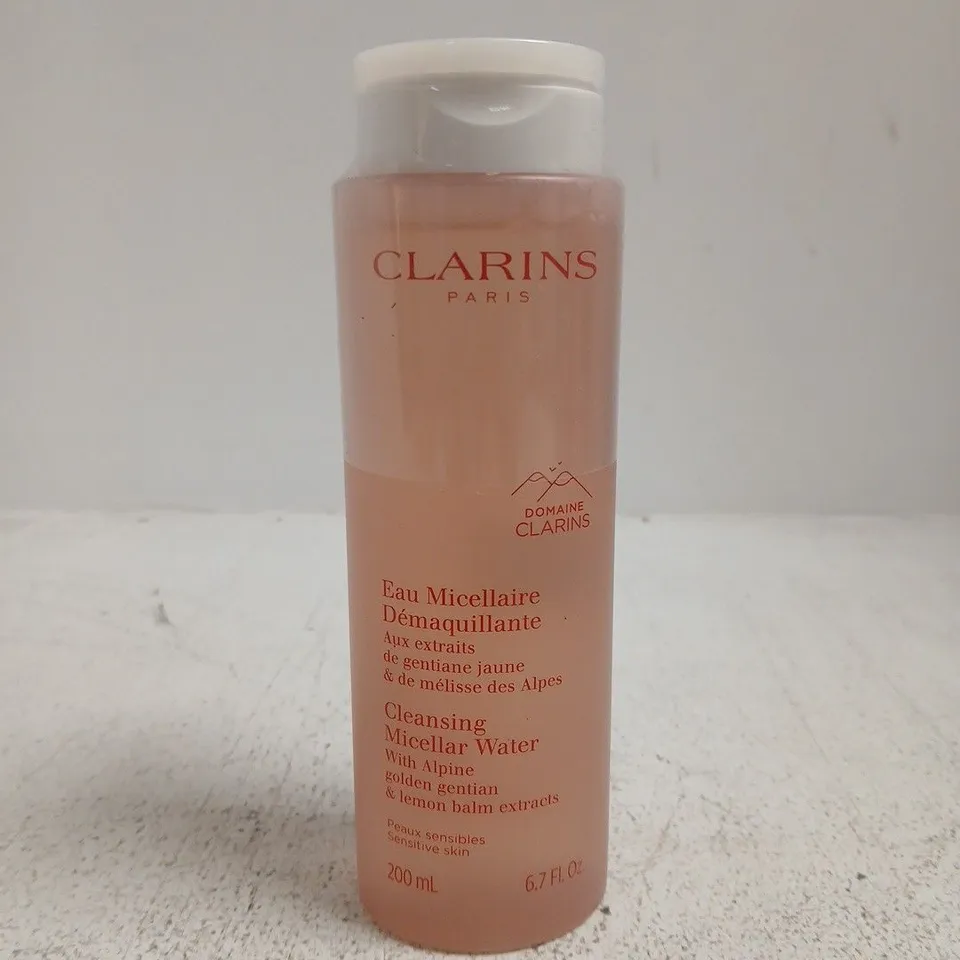 CLARINS PARIS CLEANSING MICELLAR WATER 200ML