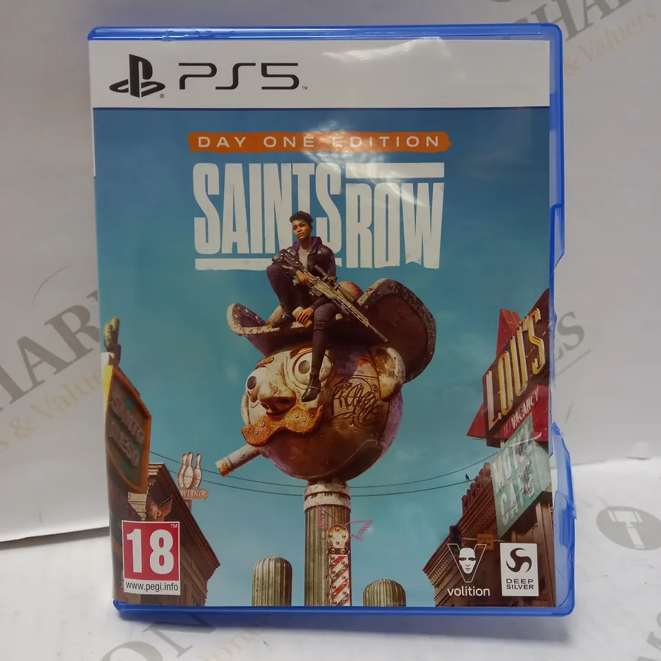 PS5 SAINTS ROW DAY ONE EDITION VIDEO GAME  RRP £59.99