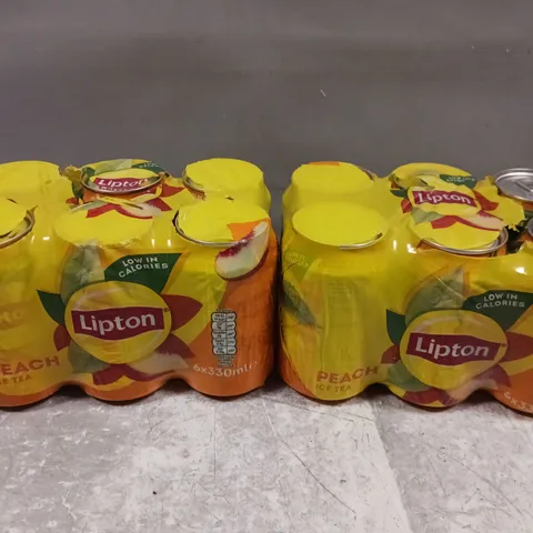 12 LIPTON PEACH ICE TEA (12x330ml) - COLLECTION ONLY