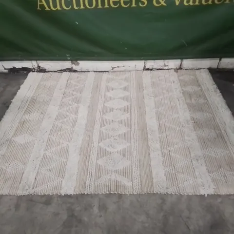 DESIGNER LIBRA RUG NATURAL 160X230CM