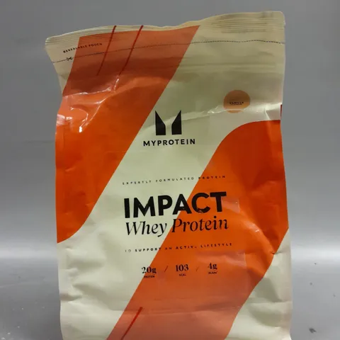 SEALED MYPROTEIN IMPACT WHEY PROTEIN - VANILLA - 1KG