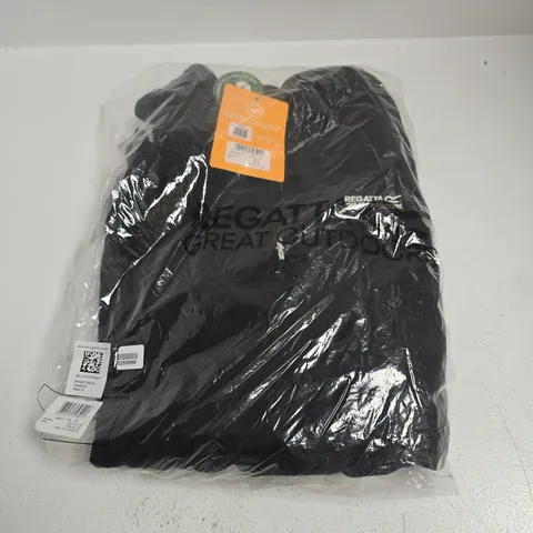 BAGGED REGATTA WOMEN'S SWEETHART LIGHTWEIGHT HALF-ZIP FLEECE IN BLACK - 16